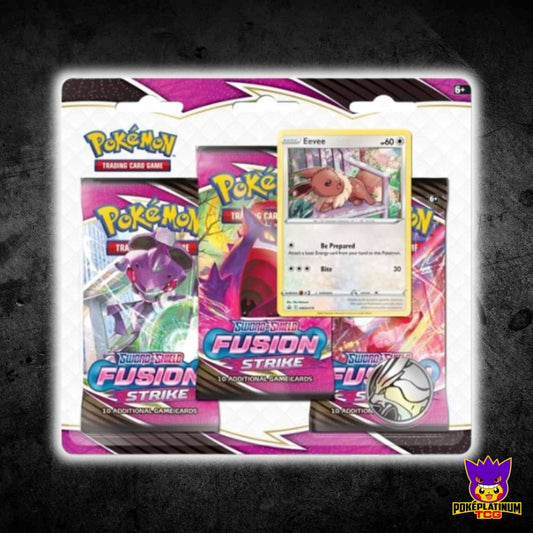 Fusion Strike 3-pack Blister - Eevee Promo