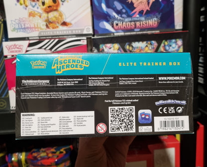Ascended Heroes Elite Trainer Box (ETB)**