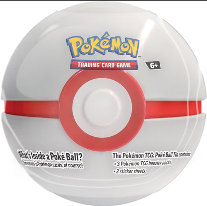 2023 PokéBall Tin Bundle - Poké Ball, Lure Ball & Premier Ball [9 SWSH Booster Packs in total]