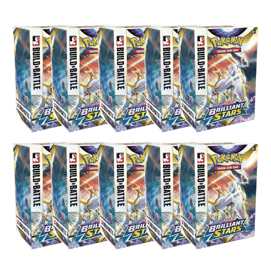 Brilliant Stars Build & Battle Box Sealed Case of 10