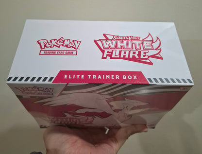 White Flare Elite Trainer Box (ETB)**