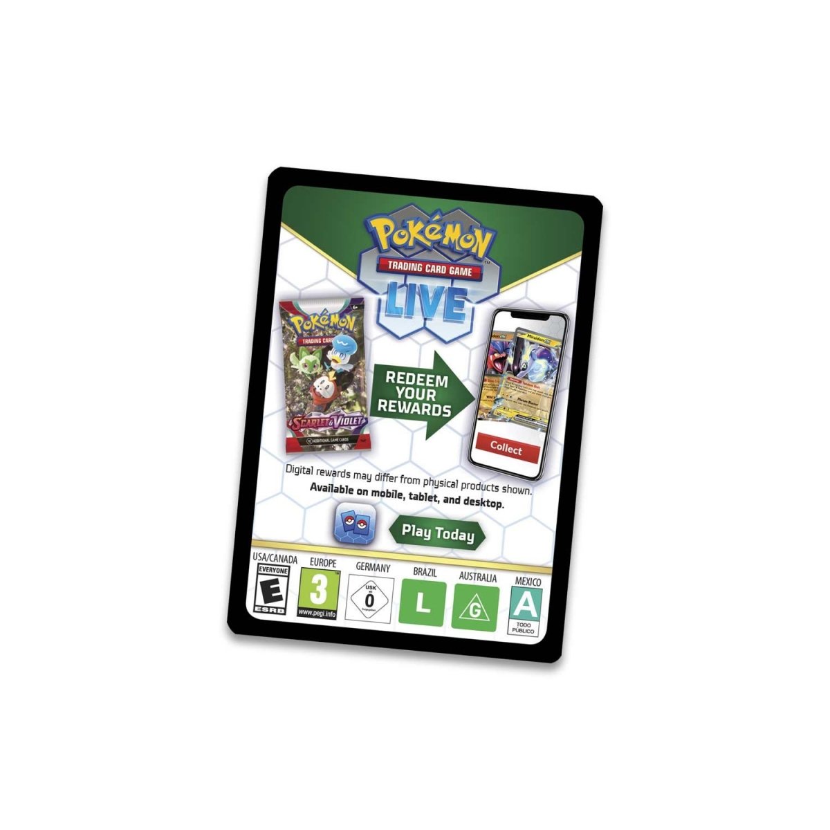 Paldean Fates Tech Sticker Collection/3-pack Blister